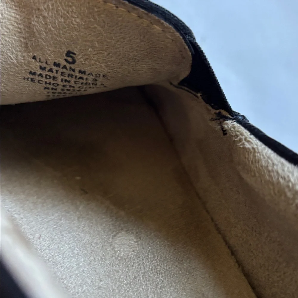 Children’s Place Black Slip On Loafers